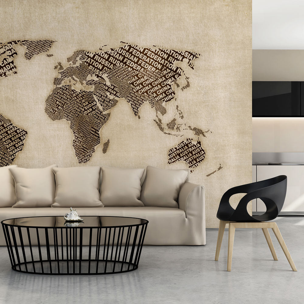 Fototapete - Age of discovery - WELTKARTEN24