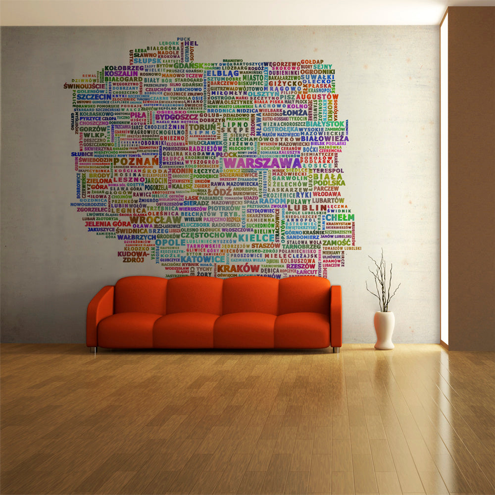 Fototapete - From the sea to the Tatras - WELTKARTEN24