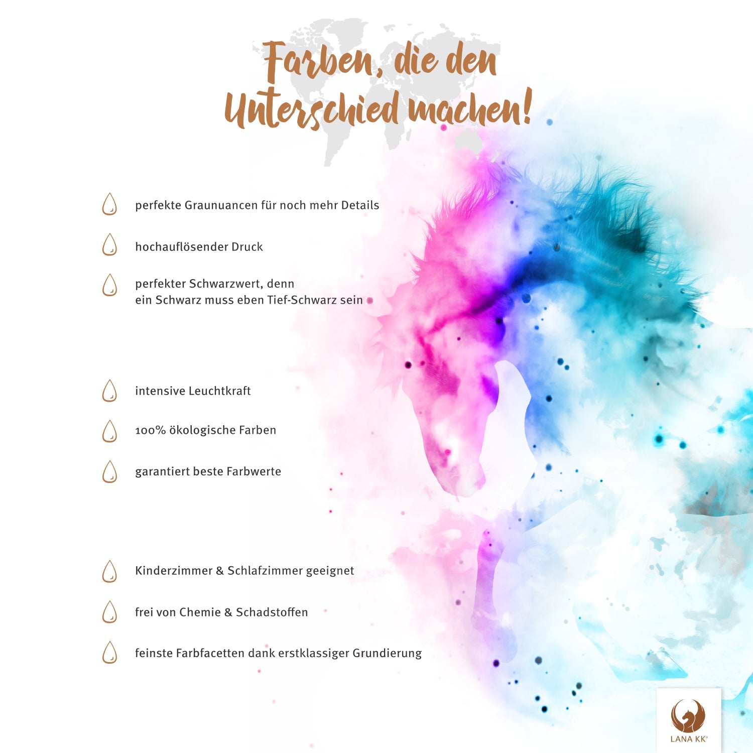 Farben, die den Unterschied machen! Deine Schweizkarte Kolonialrot besticht mit erstklassigem Druck, leuchtenden Farben und ist dabei vollkommen frei von Chemie und Farbstoffen.